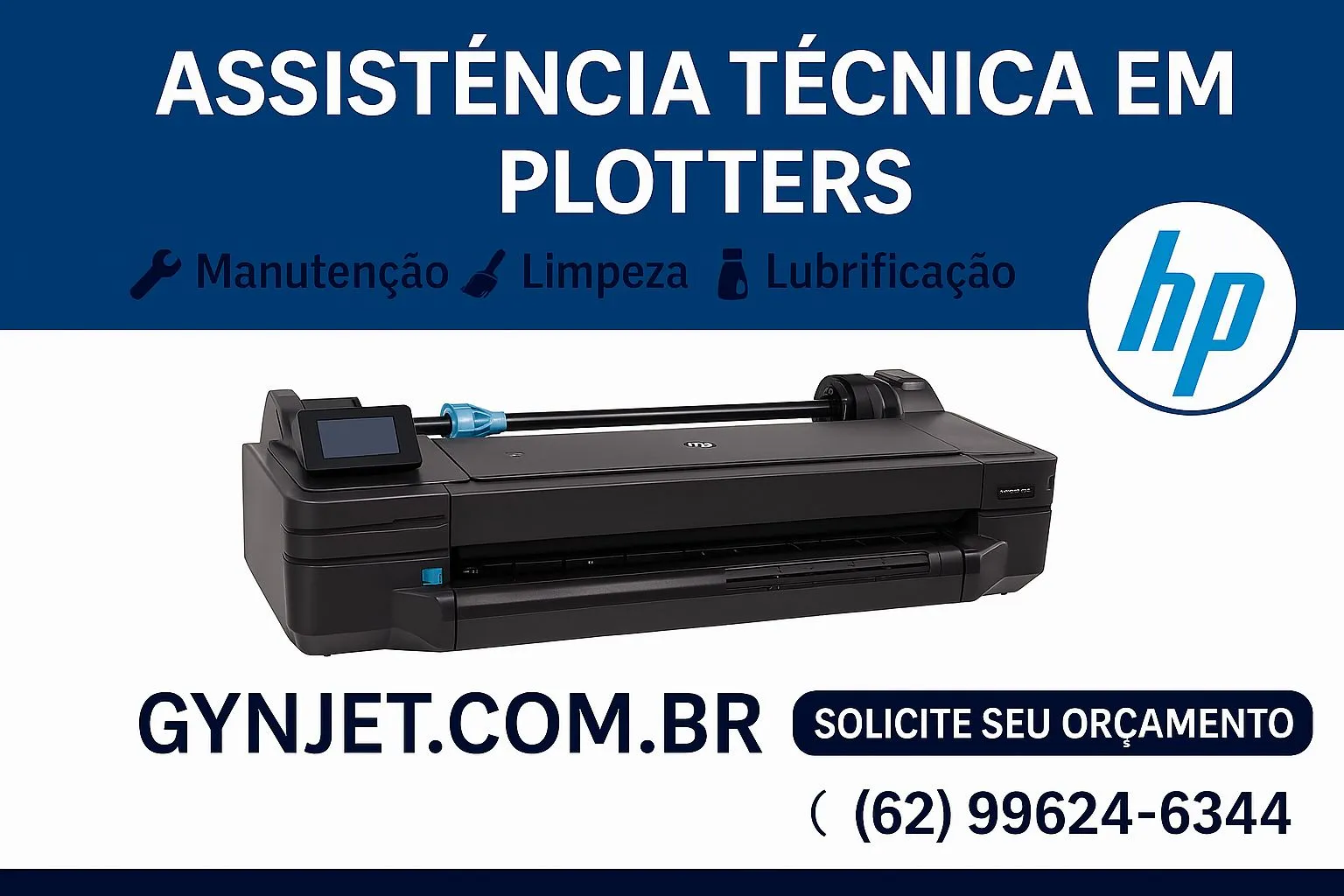 Manutenção de Plotter HP